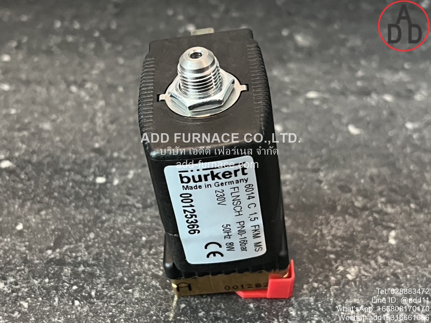 Burkert 6014 C 1,5 FKM MS (230V) (9)
